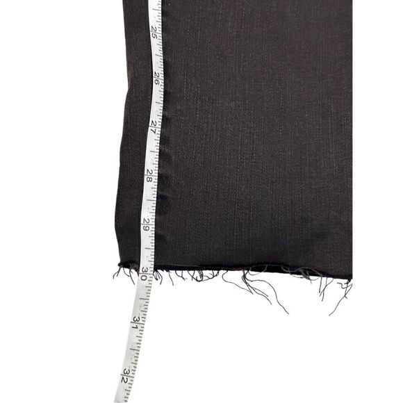 Madewell Black High-Rise Distressed Raw Hem Skinny Jeans Size 29T - Picture 9 of 9